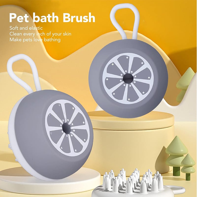 Βούρτσα μπάνιου από σιλικόνη για γάτες – μασάζ, περιποίηση και καθαρισμός