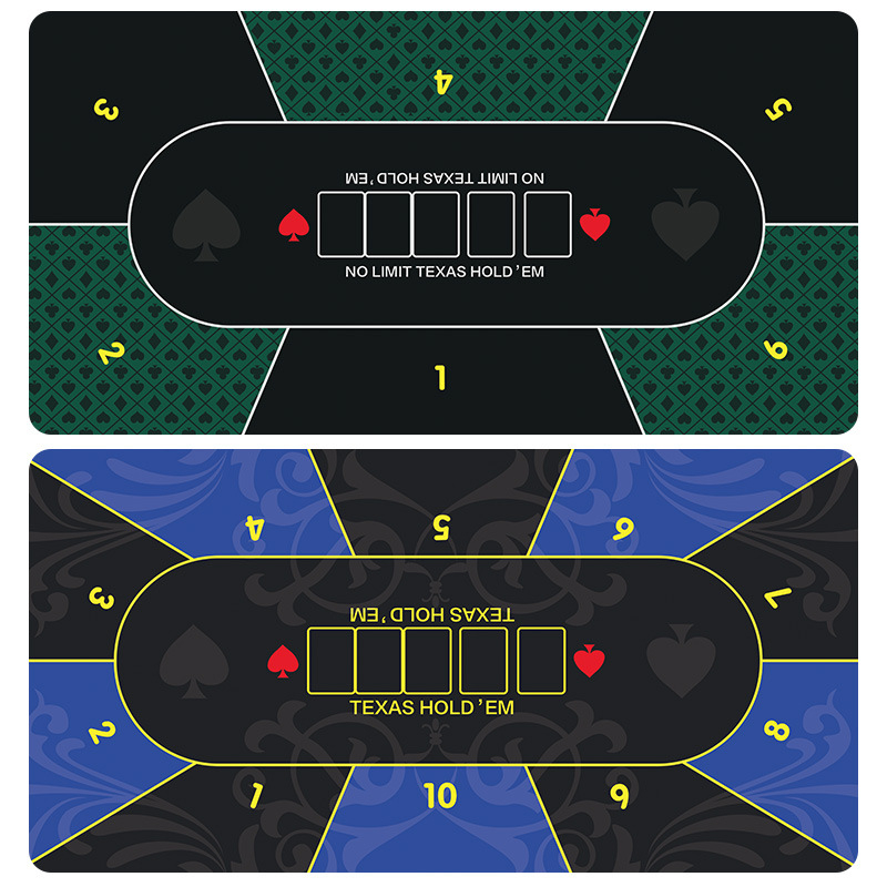 Dazzler – Podloga za poker stol, platno, protuklizna, jednostrana, termalni prijenos tiska