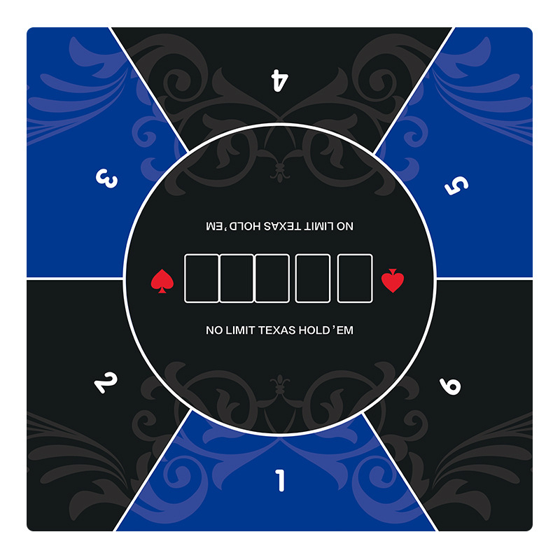 Dazzler – Podloga za poker stol, platno, protuklizna, jednostrana, termalni prijenos tiska