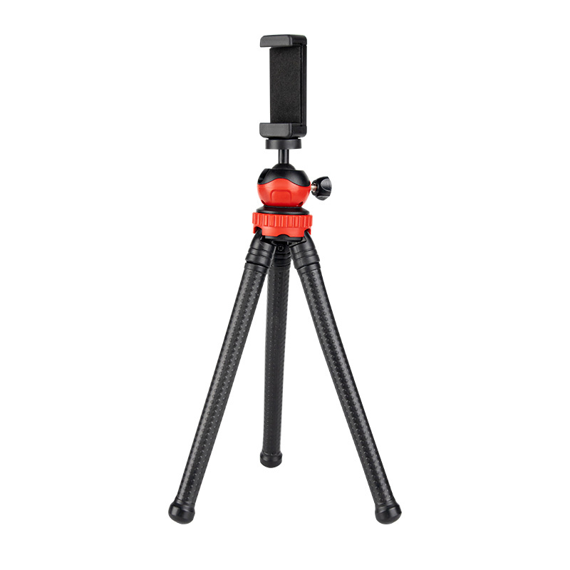 Telefon tripod állvány, univerzális stílus, teleszkópos és összecsukható, műanyag kivitel, testreszabás támogatott