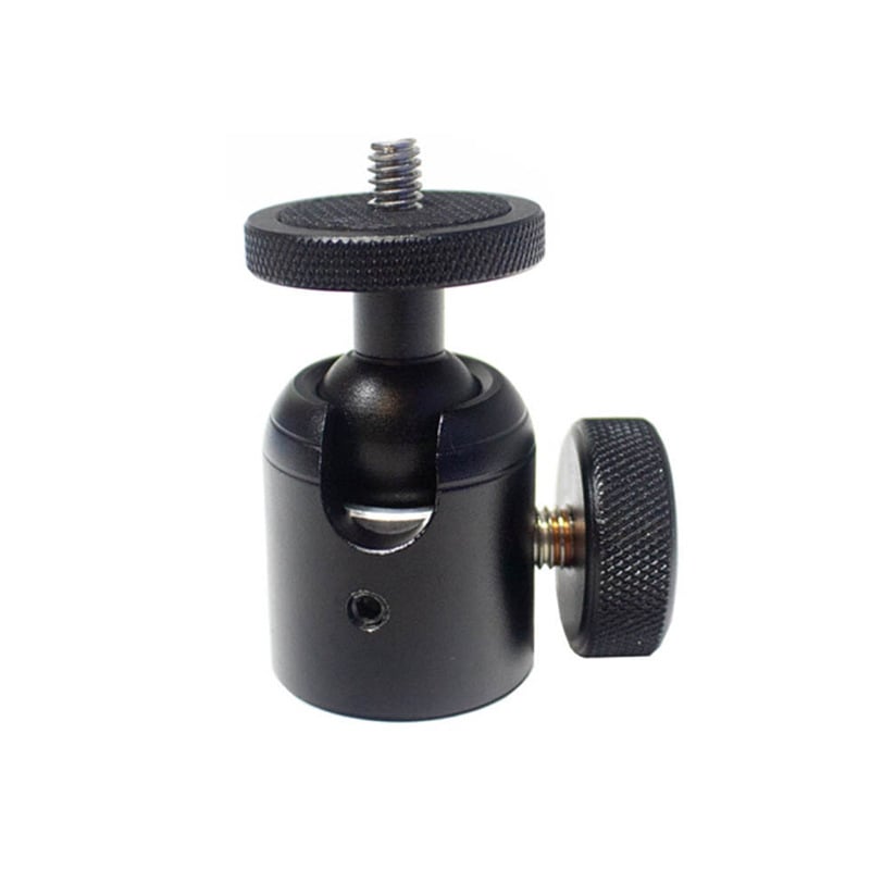 Метална сферична глава за пан-наклон, 360°, с резба 1/4-inch за трипод и други устройства с резба 1/4-inch (модел T025)