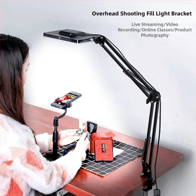 Lumină LED pentru fotografiere pe birou a bijuteriilor, temperaturi de culoare reglabile (trei trepte), 25W