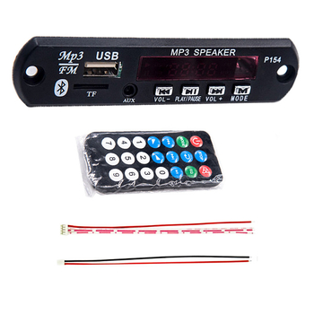 DC12V Auto Bluetooth 5.0 MP3 dekodēšanas plate ar FM radio