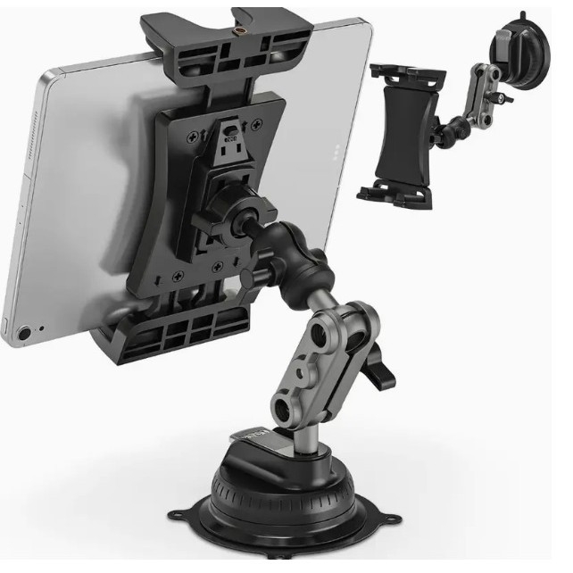 Držiak na tablet s prísavkou – pre tablety a telefóny, navigáciu, stolné použitie a živé vysielanie