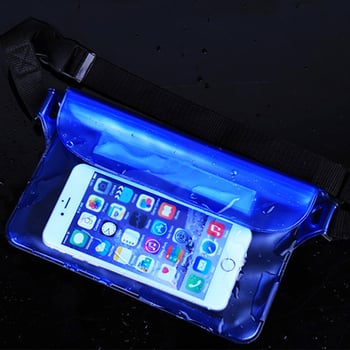 Три-слойна запечатана водоустойчива талия чанта за открито плуване и сърфинг – PVC, персонализирано лого, унисекс за възрастни