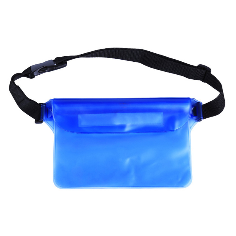 Три-слойна запечатана водоустойчива талия чанта за открито плуване и сърфинг – PVC, персонализирано лого, унисекс за възрастни