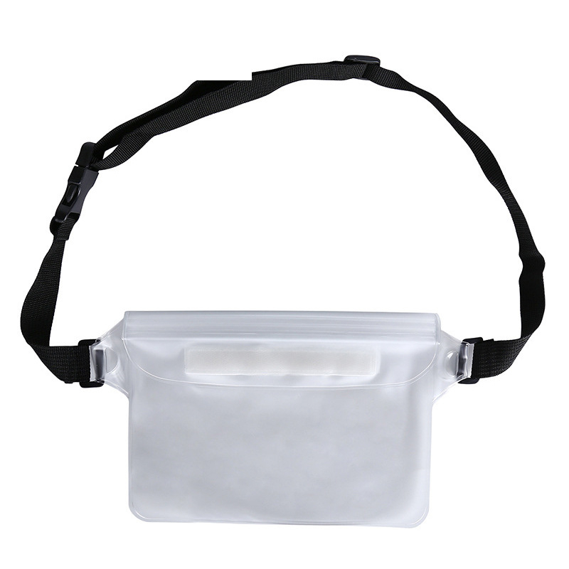 Три-слойна запечатана водоустойчива талия чанта за открито плуване и сърфинг – PVC, персонализирано лого, унисекс за възрастни