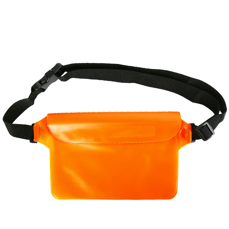 Три-слойна запечатана водоустойчива талия чанта за открито плуване и сърфинг – PVC, персонализирано лого, унисекс за възрастни