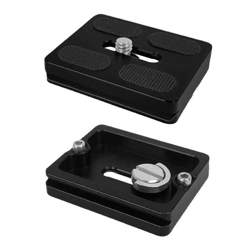 Set glave stativa za DSLR s univerzalnim platom za brzo oslobađanje, kuglična glava s pan-tilt, aluminijska legura, navoj 1/4 inča