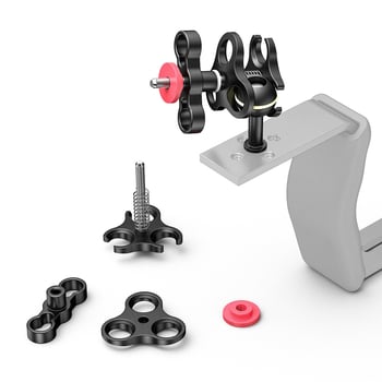 GoPro braț universal de clemă CP-2, aliaj de aluminiu, accesoriu pentru fotografie subacvatică, 90 g