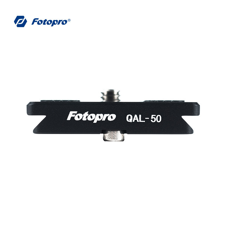Futubao QAL-50 Ploča za brzo oslobađanje za glavu stativa – aluminijska legura, Kompatibilno s SLR, Težina 0,2 kg