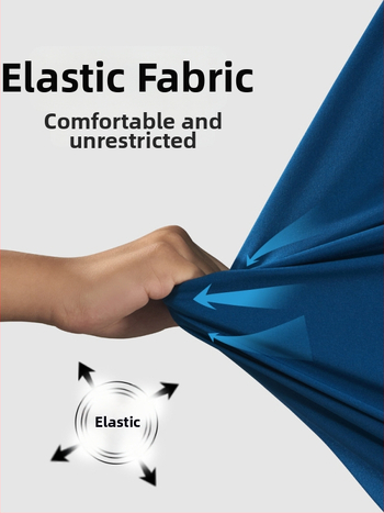 Set scrubs medical unisex — top cu mânecă scurtă și pantaloni, rezistent la ulei și decontaminare, amestec poliester-elastan, guler rotund, pentru toate anotimpurile