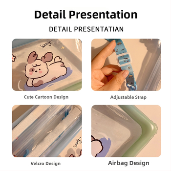 Vodootporna pasna vrećica za telefon s zračnom komorom i trostruko zatvorenim skladištem zraka PVC materijal, veliki kapacitet; pogodna za plivanje, ronjenje, rafting i putovanja.