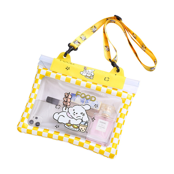 Vodootporna pasna vrećica za telefon s zračnom komorom i trostruko zatvorenim skladištem zraka PVC materijal, veliki kapacitet; pogodna za plivanje, ronjenje, rafting i putovanja.