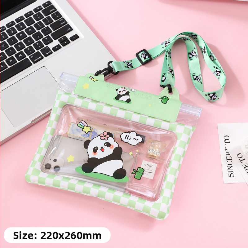 Vodootporna pasna vrećica za telefon s zračnom komorom i trostruko zatvorenim skladištem zraka PVC materijal, veliki kapacitet; pogodna za plivanje, ronjenje, rafting i putovanja.