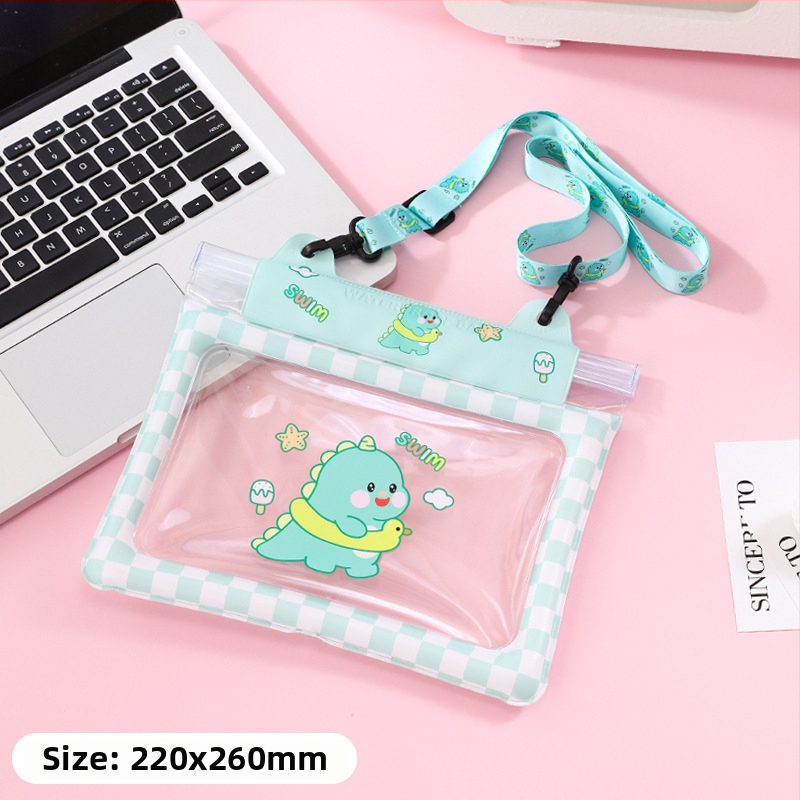 Vodootporna pasna vrećica za telefon s zračnom komorom i trostruko zatvorenim skladištem zraka PVC materijal, veliki kapacitet; pogodna za plivanje, ronjenje, rafting i putovanja.