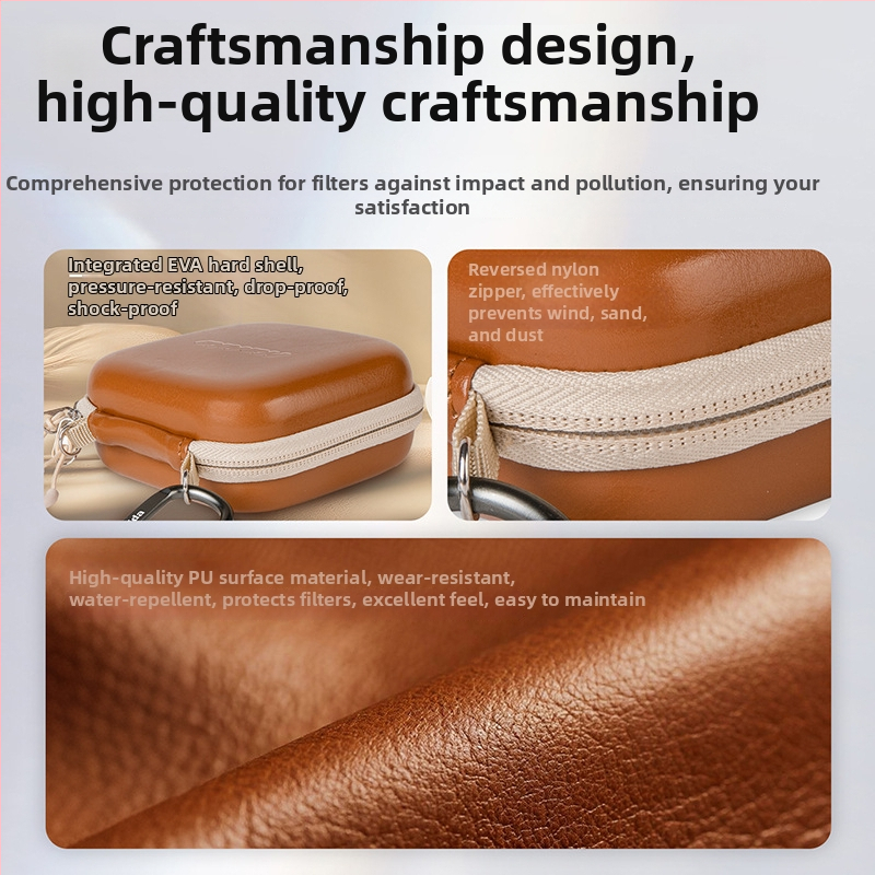 Haida Ümmargune Filtrikott — Uus filtripakett, universaalne bajoneti ühendus, filtrite organiseerija kaamera jaoks, kohandatud näidised