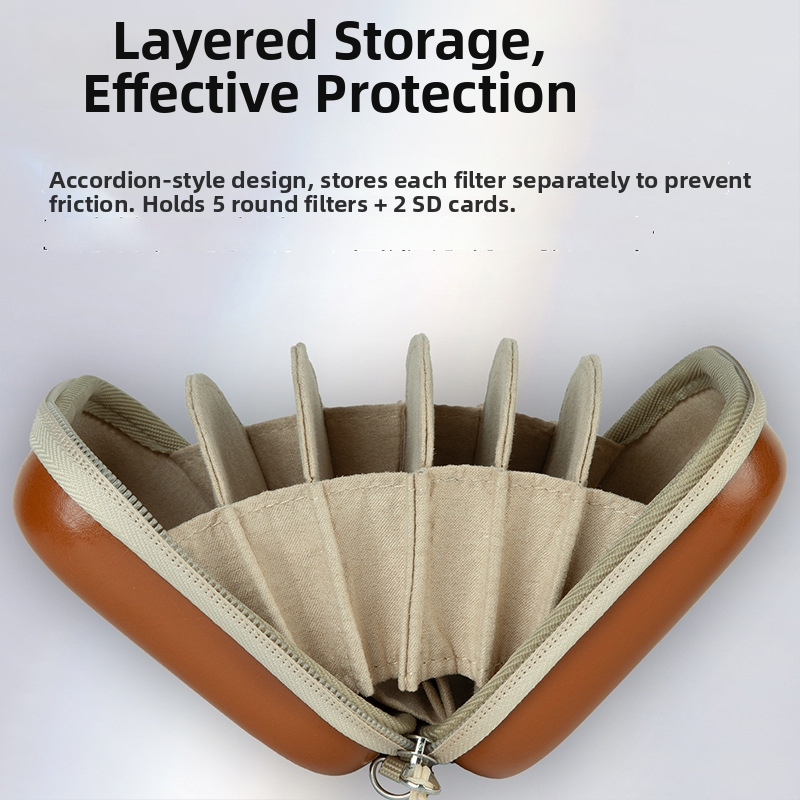 Haida Ümmargune Filtrikott — Uus filtripakett, universaalne bajoneti ühendus, filtrite organiseerija kaamera jaoks, kohandatud näidised