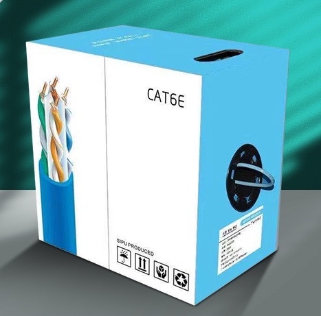 Cat6 gigabitni Ethernet kabel, bakar bez kisika, nezaštićeni uvijeni par, duljina 300 m