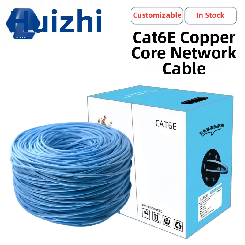 Cat6 gigabitni Ethernet kabel, bakar bez kisika, nezaštićeni uvijeni par, duljina 300 m