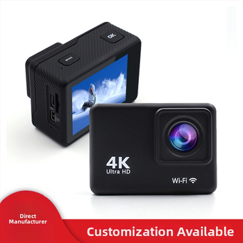 Yolete F300AB-R Sportska akcijska kamera, 2.0-inčni LCD, 24MP senzor, giroskop stabilizacija, vodootporno kućište, TF kartica pohrana