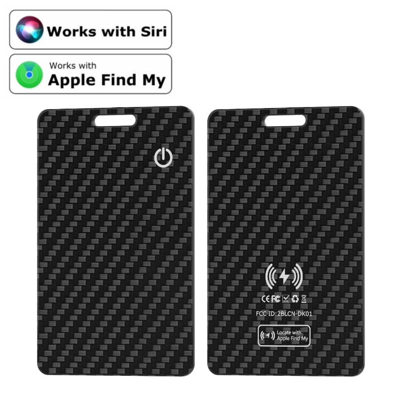 ATKP2 AirTag-kompatibilna kartica za praćenje za Find My – kompatibilno s iOS-om, nošenje u kartici, globalno pozicioniranje, bežično punjenje