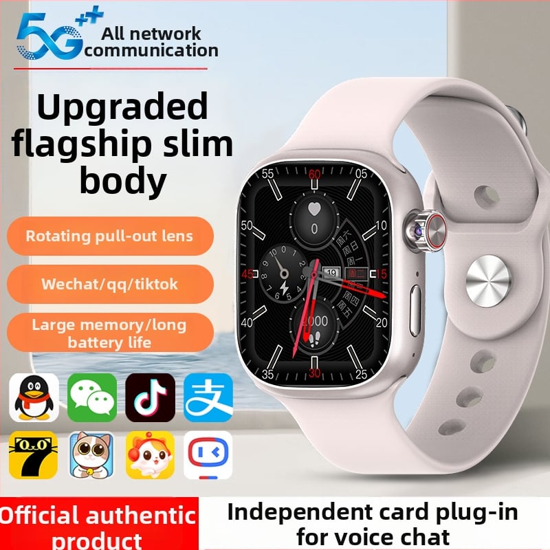 Smartwatch XH022, 5G potpuna mreža, slot za SIM, NFC, mjerenje otkucaja srca, Android kompatibilan