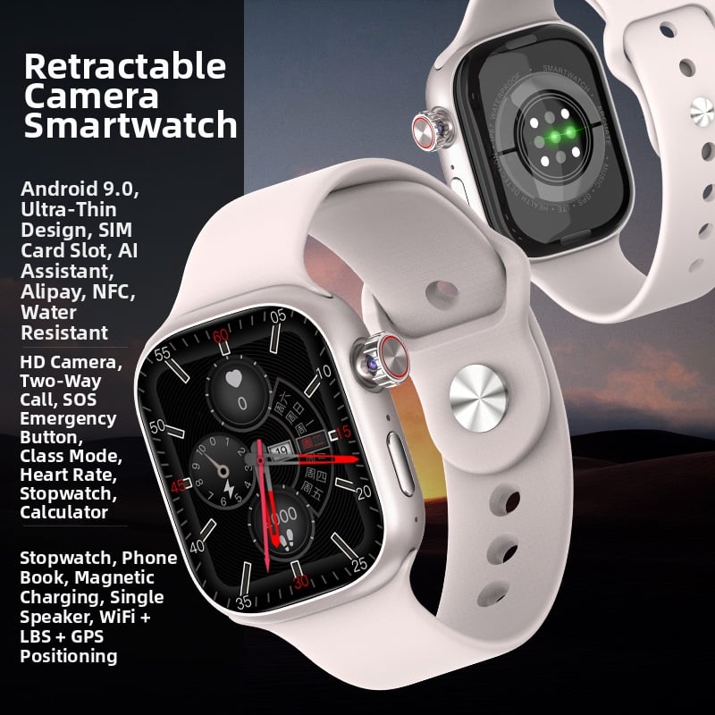 Smartwatch XH022, 5G potpuna mreža, slot za SIM, NFC, mjerenje otkucaja srca, Android kompatibilan