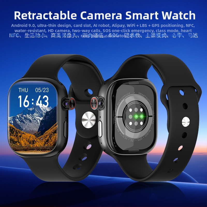 Smartwatch XH022, 5G potpuna mreža, slot za SIM, NFC, mjerenje otkucaja srca, Android kompatibilan