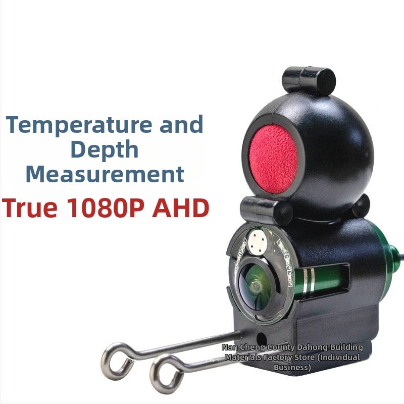 HD povandeninė žvejybos kamera – įkraunamas maitinimas, gylis 0.6–73 m