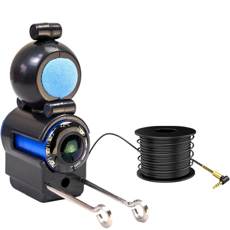 HD povandeninė žvejybos kamera – įkraunamas maitinimas, gylis 0.6–73 m