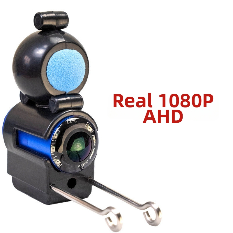 HD povandeninė žvejybos kamera – įkraunamas maitinimas, gylis 0.6–73 m