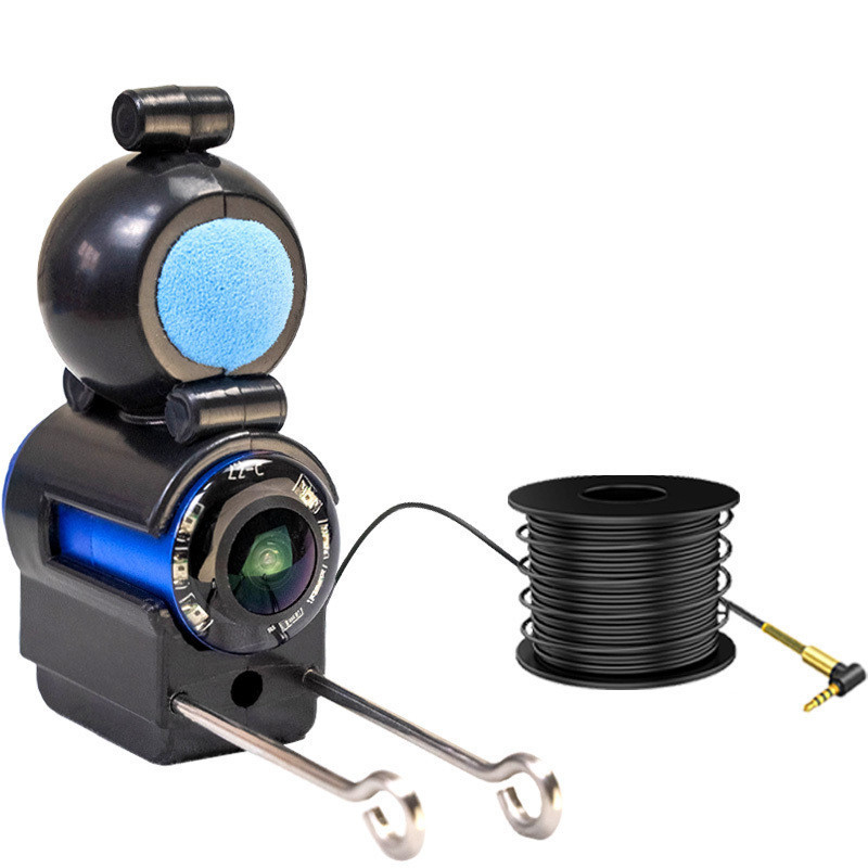 HD povandeninė žvejybos kamera – įkraunamas maitinimas, gylis 0.6–73 m