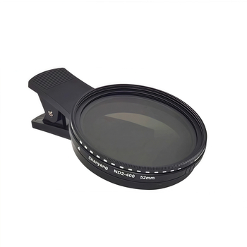 ND2-400 állítható polárszűrő mobiltelefonokra és kamerákhoz