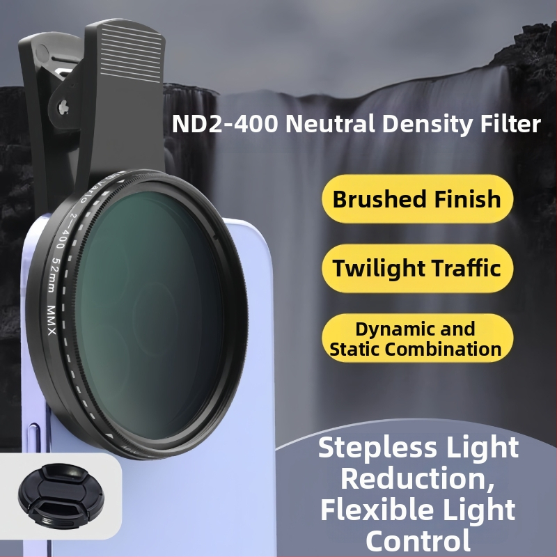 ND2-400 reguleeritav polarisatsioonifilter mobiiltelefonidele ja kaameratele