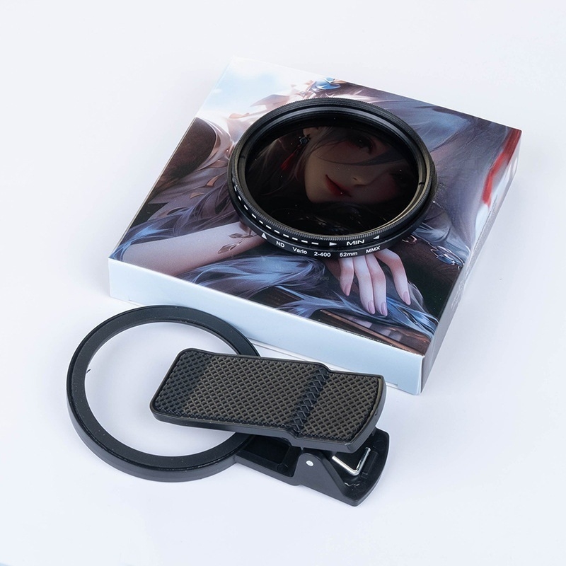 ND2-400 állítható polárszűrő mobiltelefonokra és kamerákhoz