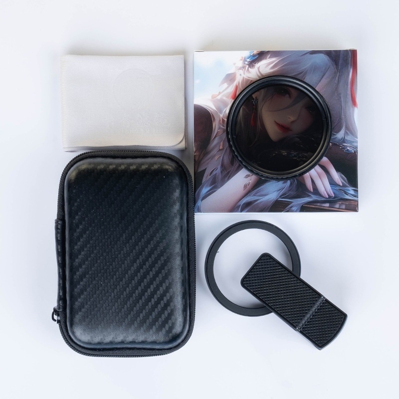 ND2-400 állítható polárszűrő mobiltelefonokra és kamerákhoz