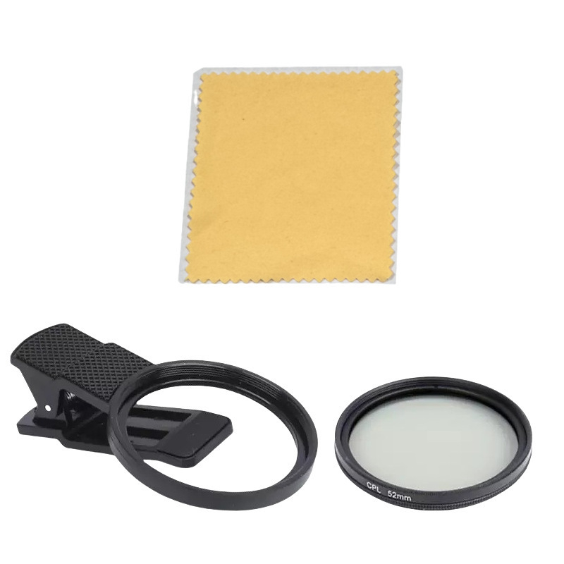 ND2-400 állítható polárszűrő mobiltelefonokra és kamerákhoz
