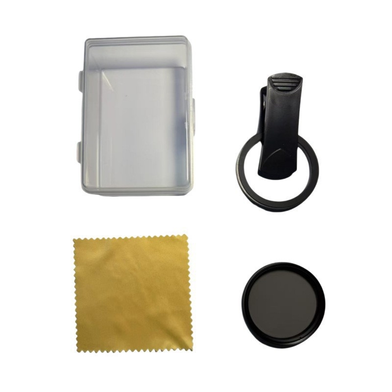 ND2-400 állítható polárszűrő mobiltelefonokra és kamerákhoz