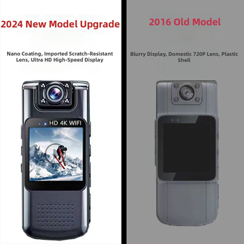 Pārvietojams videorekordieris ar Wi-Fi, 8K izšķirtspēja, tiešraides priekšskatījums un ieraksts