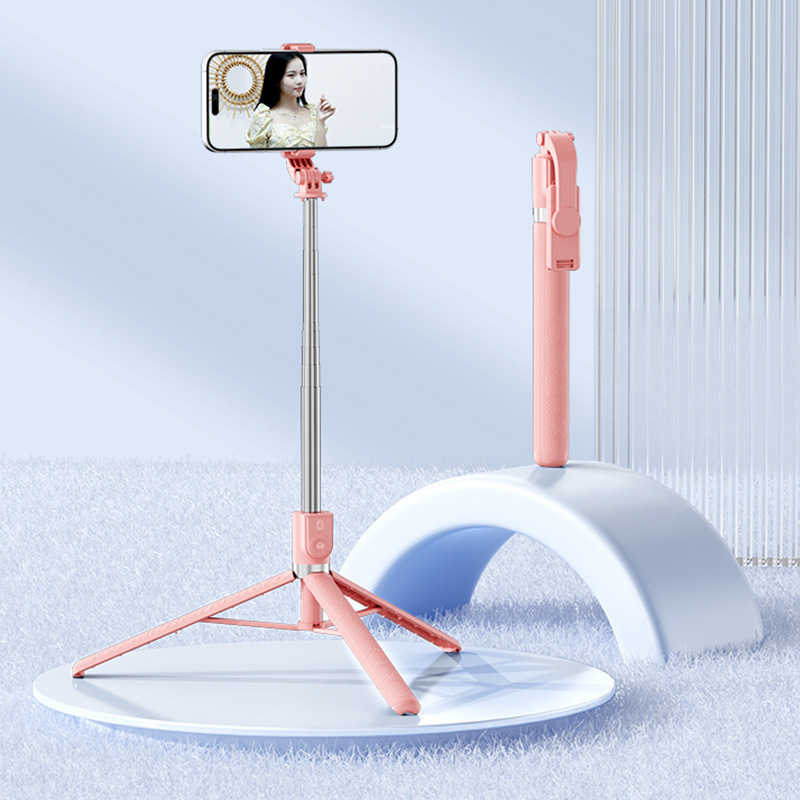 Z6S Stativ selfie din oțel inoxidabil, Bluetooth, telecomandă inclusă, suport pentru personalizare