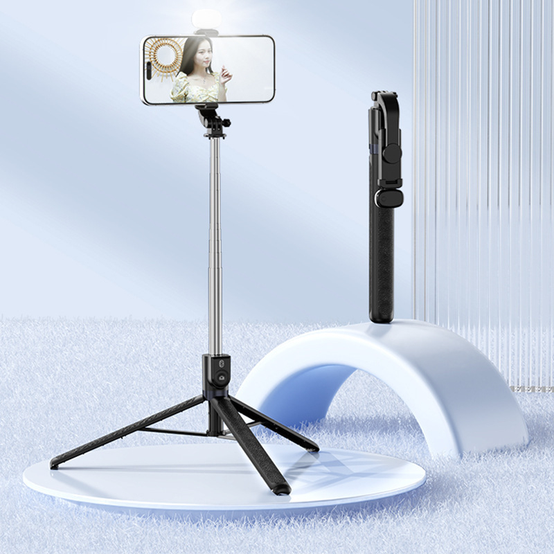 Z6S Stativ selfie din oțel inoxidabil, Bluetooth, telecomandă inclusă, suport pentru personalizare
