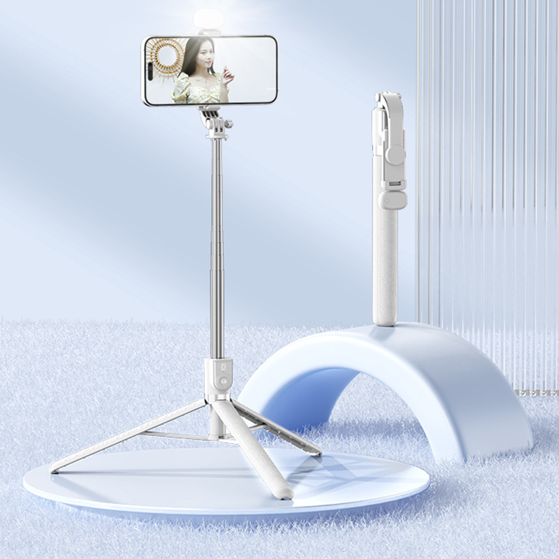 Z6S Stativ selfie din oțel inoxidabil, Bluetooth, telecomandă inclusă, suport pentru personalizare