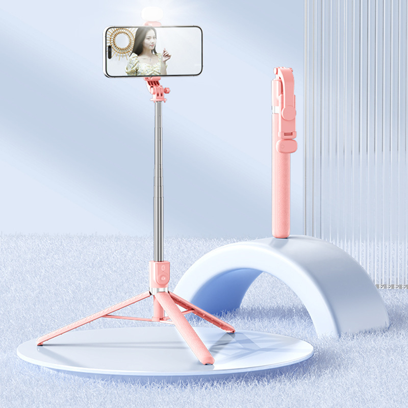 Z6S Stativ selfie din oțel inoxidabil, Bluetooth, telecomandă inclusă, suport pentru personalizare