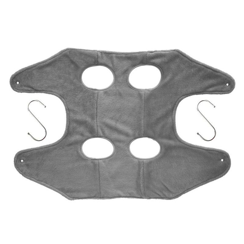 Autonomy kaķu un suņu kopšanas hamaks no flaneļa, ar kopšanas apģērbu