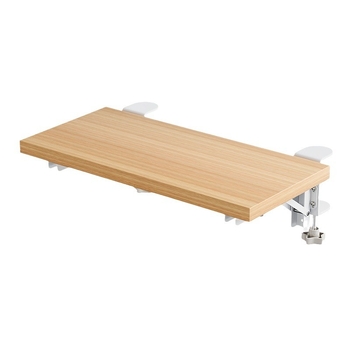 Държач за клавиатура, сгъваем без пробив (Материал: студено валцована стомана; Модел: Безпробивен сгъваем държач; Приложение: за маса или шкаф; Стил: модерен и минималистичен; Покритие: боядисана повърхност)