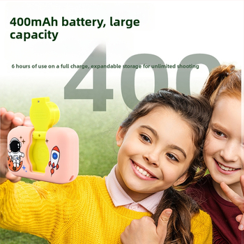 Gyerekeknek szóló kamera — 4x zoom, 2,0 hüvelykes LCD, TF-kártya tárhely, visszafordítható kivitel, játékok/videók/fényképek/szűrők
