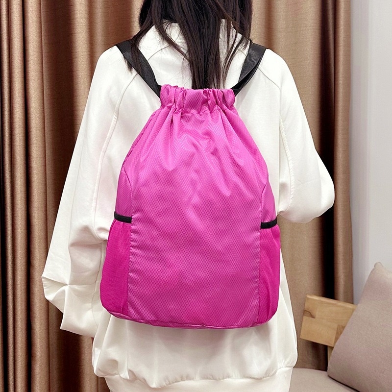 Rucsac sportiv, capacitate mare, material PU, închidere cu șnur, unisex, pentru baschet și fotbal în aer liber