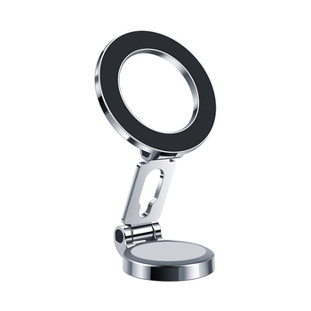 Suport auto pentru telefon — pliabil, magnetic, antivibrații, compatibil cu navigația (pliabil, magnetic, antivibrații, navigație)