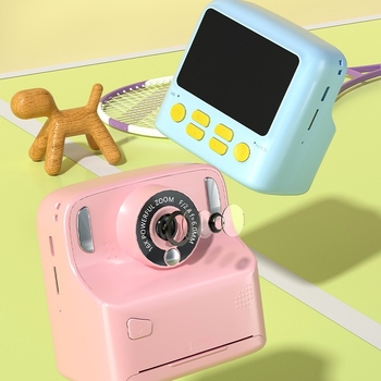 Digitaalse printimisega kaamera lastele, mudel X6D, 2,4-tolline LCD, TF-kaardi salvestus, 4800 pikslit, 1000 mAh akumulator